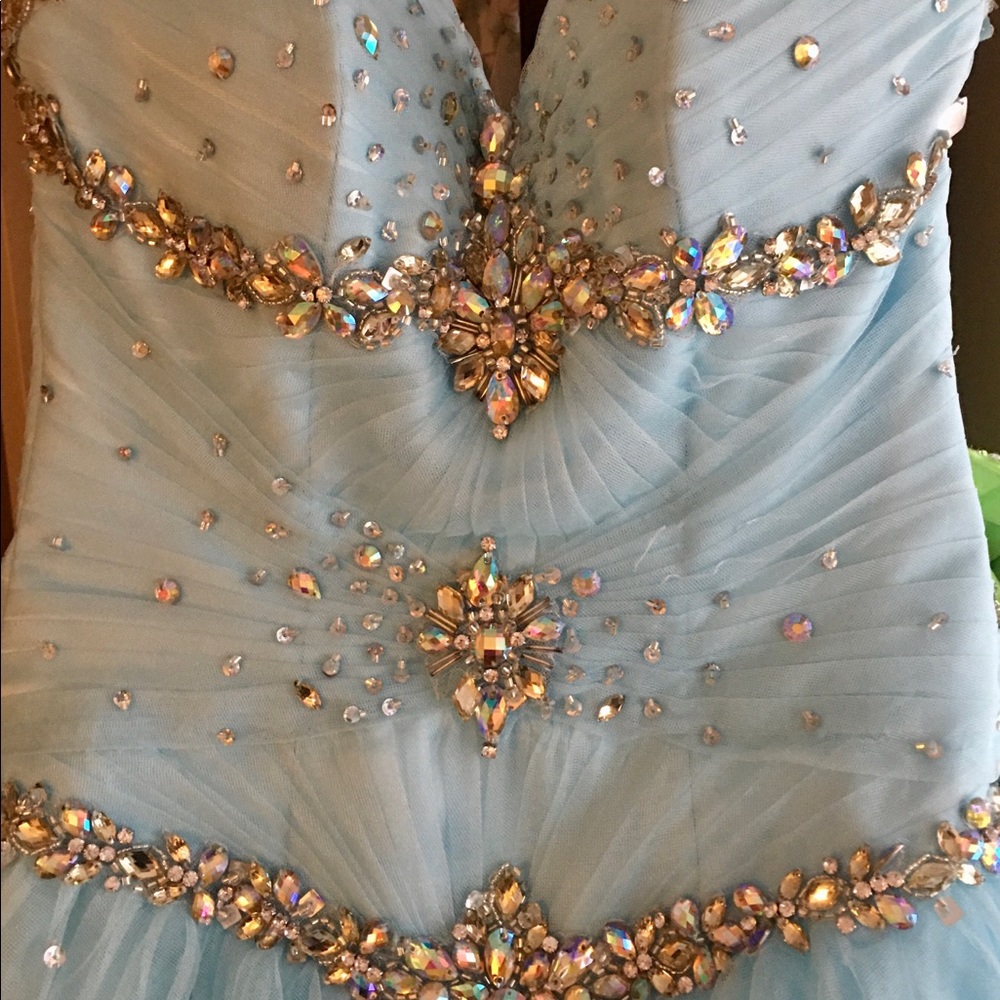 🔥PROM❤️PRINCESS STYLE DRESS - Picture 6 of 8
